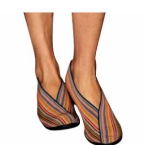 NEW CHARLESTON SHOE CO. women's cape slip on shoes in confetti